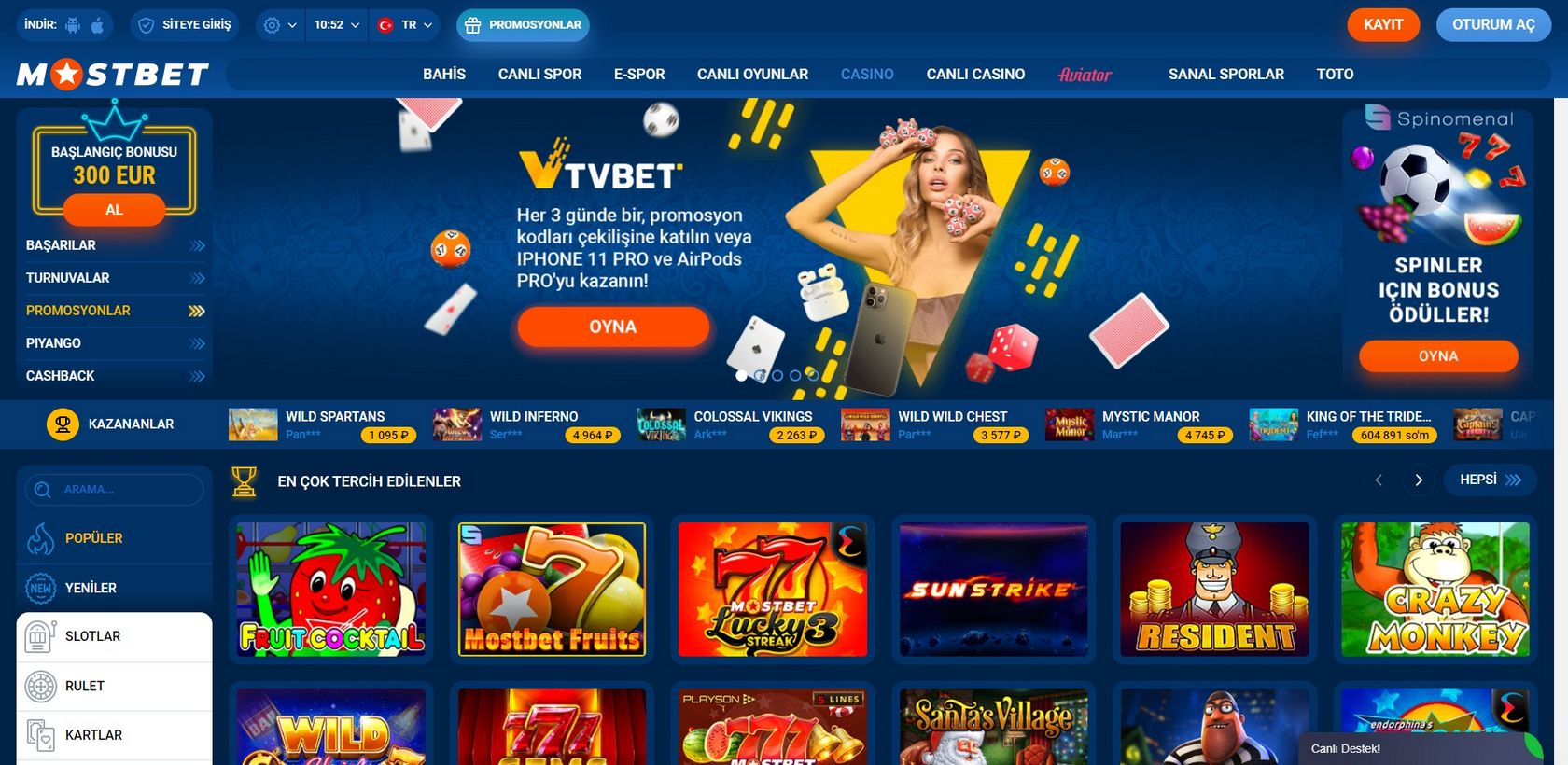Mostbet Play Aviator